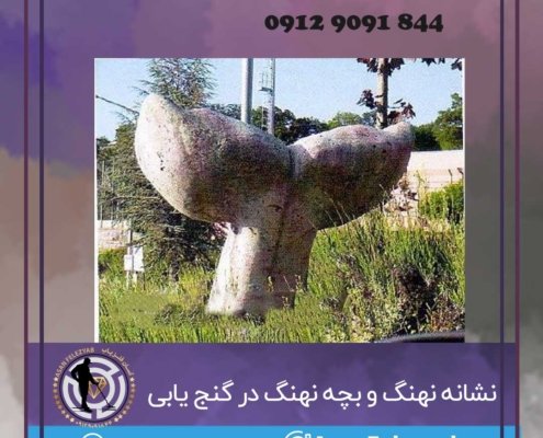 نشانه نهنگ و بچه نهنگ در گنج یابی